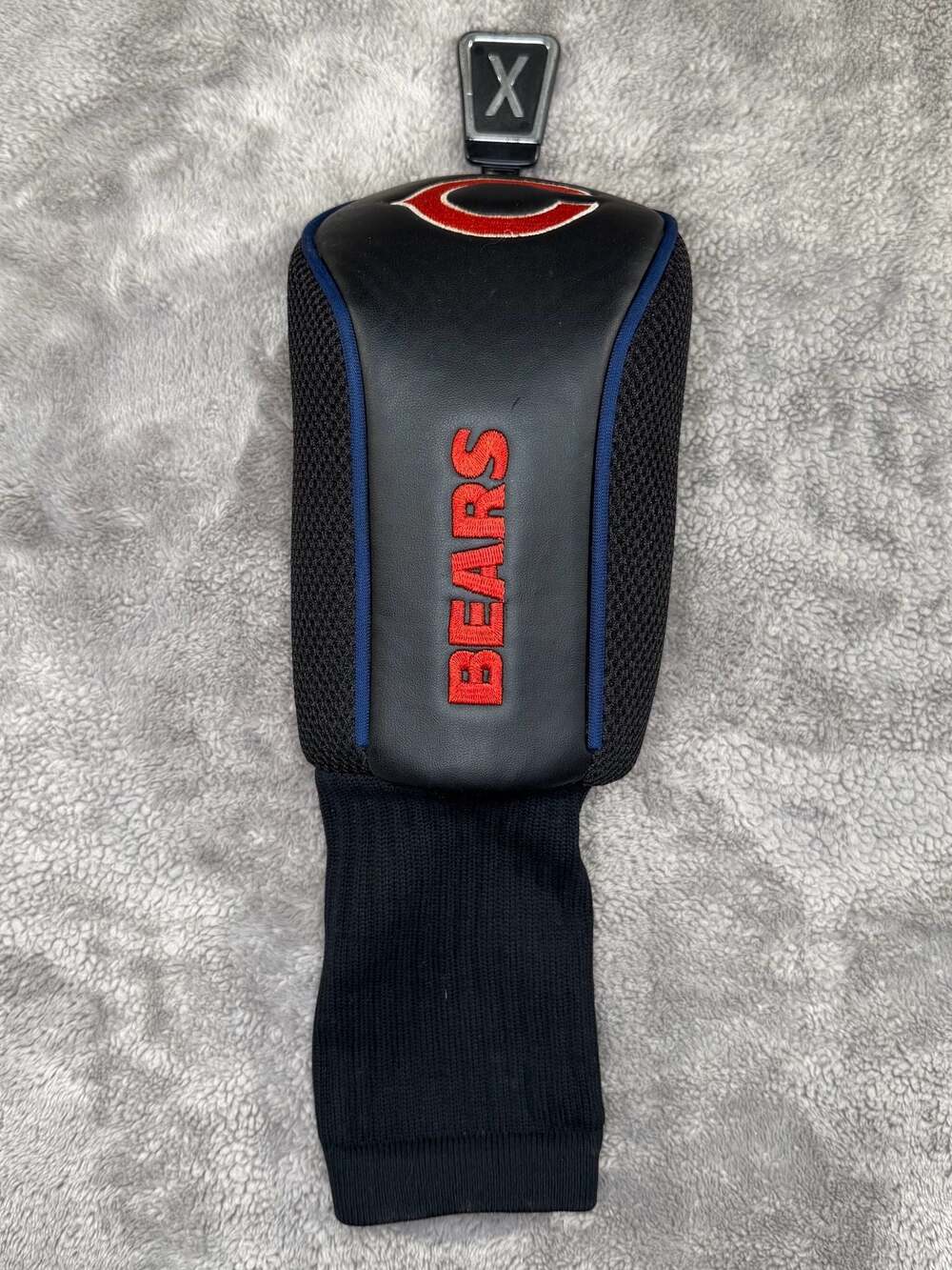 McArthur Chicago Bears NFL Golf Club Headcover Fairway Wood Hybrid X